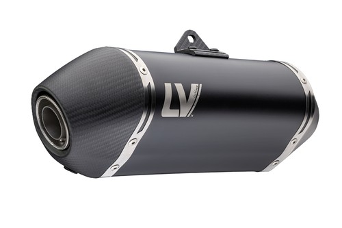 Muffler leovince black - lv-14,