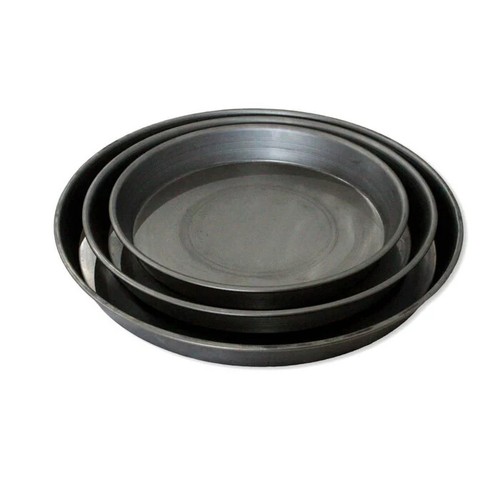 Iron pizza pans - -, black
