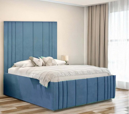Elgant stripe design bed - design,