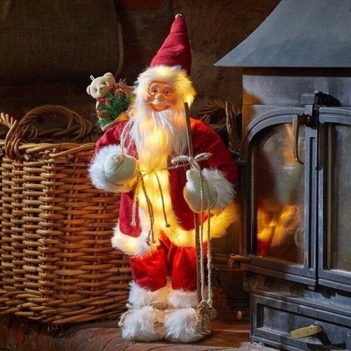 Christmas led santa decoration - christmas,