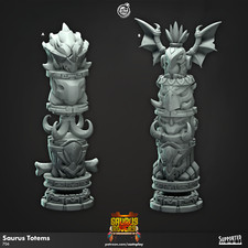 Saurus Totem Poles | CastnPlay
