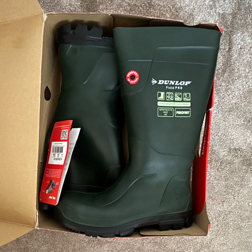 Dark green dunlop purofort - green,