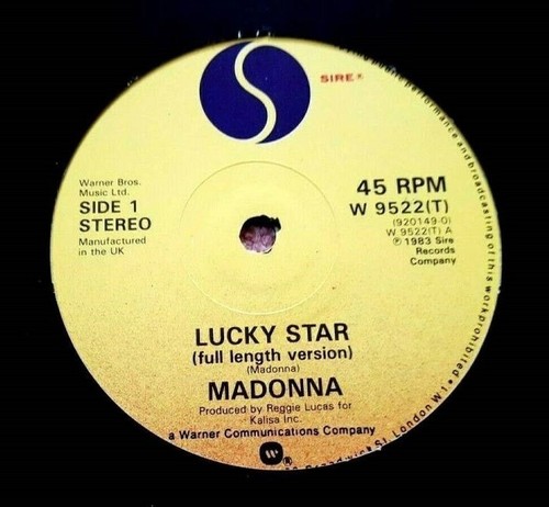 Madonna lucky star uk - lucky,
