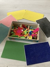 FUZZY-FELT Celebration Picture Making Set Age 3+ Classic Series EXTRA Shapes