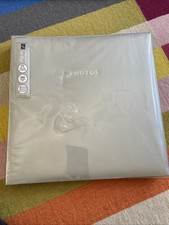New Silver Slip In Refillable Photo Album, 300 6x4 Photos