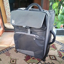 IT Luggage Large Black 4 Wheel