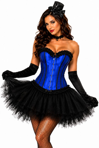 Burlesque costume corset top - costume,