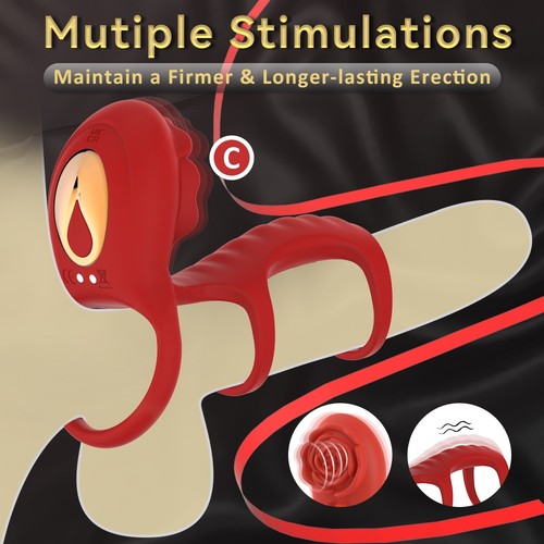 Vibrating cock ring - cock, multi