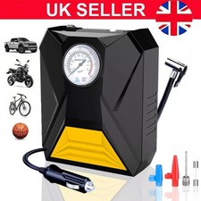 Portable Pointer Car Tyre Inflator Pump Corded 150PSI Air Compressor LED Light