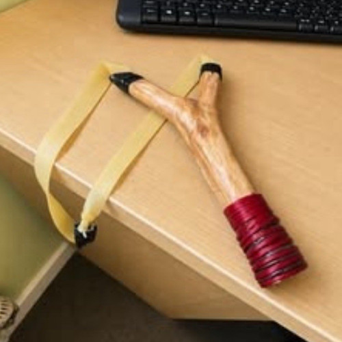 Handmade wooden slingshot - handmade,