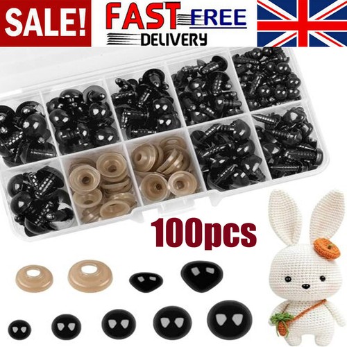 100pcs safety eyes for - safety, crochet