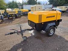 DOOSAN INGERSOLL RAND 7/41 DIESEL PORTABLE AIR COMPRESSOR Low Hours 