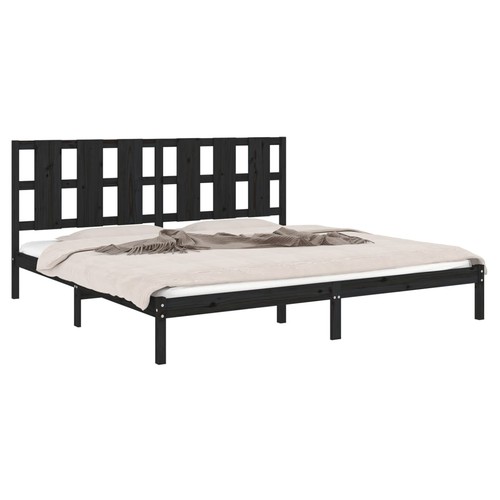 Solid wood pine bed - bed, frame