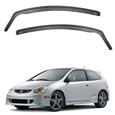 ISPEED Wind Deflectors Honda Civic & Type R MK7 2001-2005 3 Door Accessories