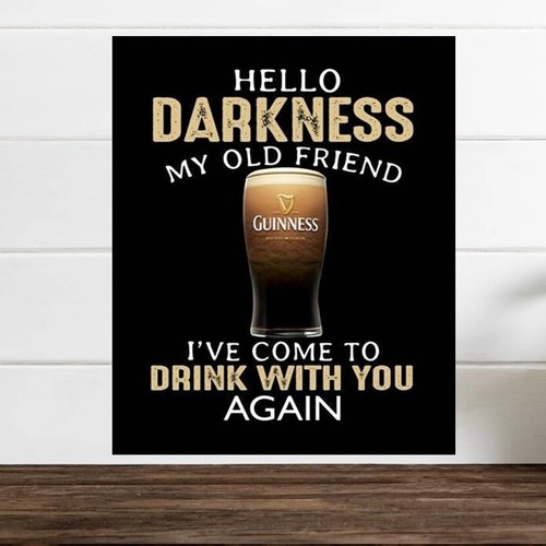 Hello darkness metal tin - hello,