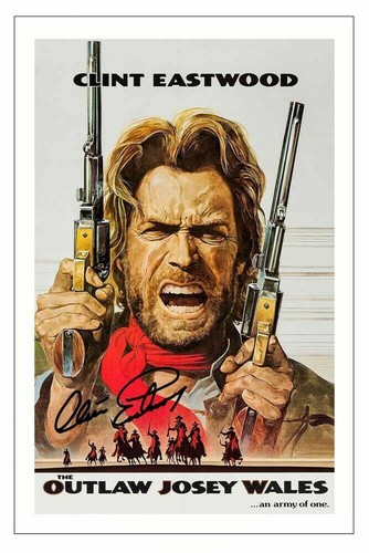 Clint eastwood autograph - eastwood,