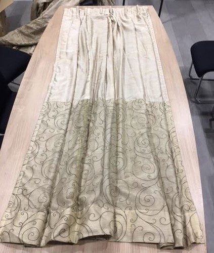 Handmade silk curtains