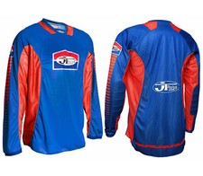 JT RACING JERSEY BLUE RED PRO-TOUR MOTOCROSS MX SHIRT retro evo classic new