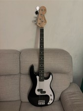 Bass Guitar -Encore Blaster Series E4 Gloss Black with Maple neck - lovely sound