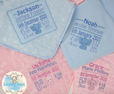 Personalised embroidered baby - personalised,