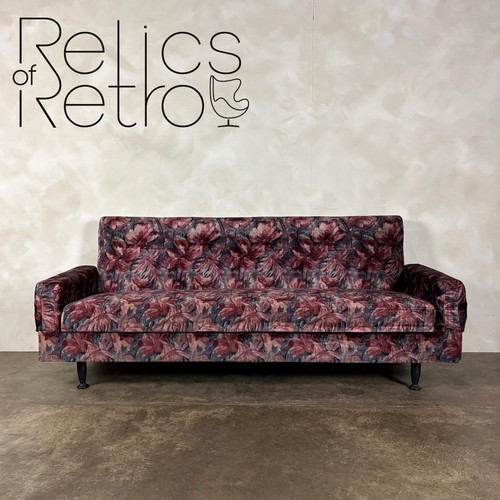 Floral three seater sofa bed - seater,