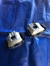 BMW E46 M3 S54B32 REAR caliper calipers and carriers refurbished SILVER + BLACK