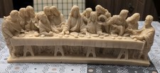 The Last Supper 3D Statue Religious Apostles Disciples Christian 12.5"Lx5"H 