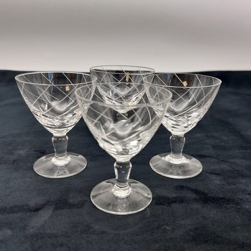 Crystal liqueur stemmed coupe - crystal,