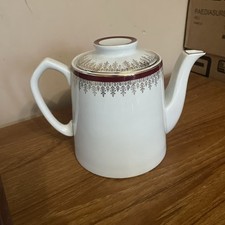 Vintage Alfred Meakin Glo -white Tea Pot