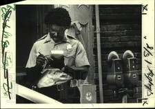 1985 Press Photo Meter maid