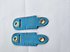  PAIR OF LIGHT BLUE LEATHER