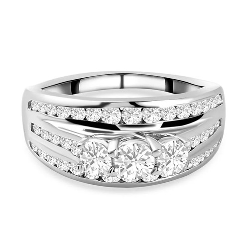 Tjc 5ct moissanite half - tjc, 1.5ct