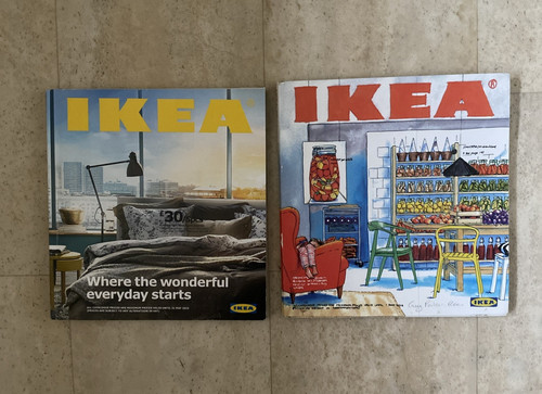 Ikea catalogues years - 2,