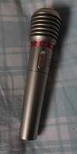 LUXMAN SS-9920 Professional Microphone Vocals Singer Switch Vintage Silver PA