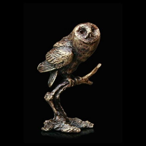 Bronze tawny owl - bronze,