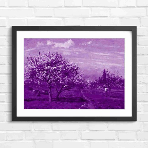 Blooming orchard trees spring - orchard,