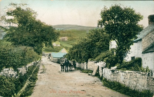 Prestatyn wales the lane rural - wales,