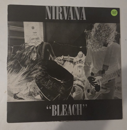 Nirvana bleach 1992 pressing - bleach,