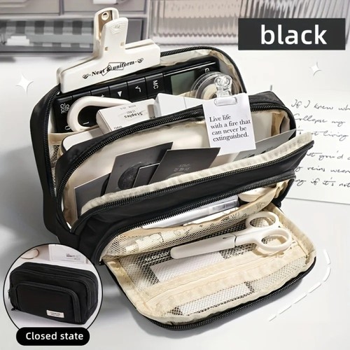 Large multi layer pencil - large, case