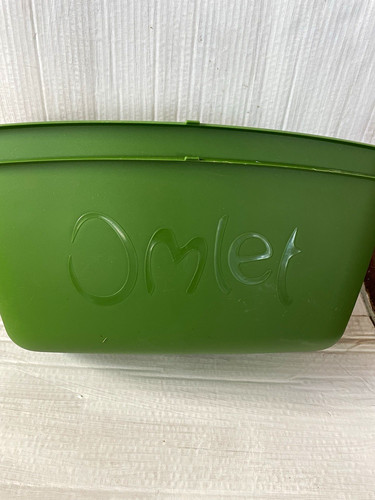 Omlet green plastic chicken - omlet,