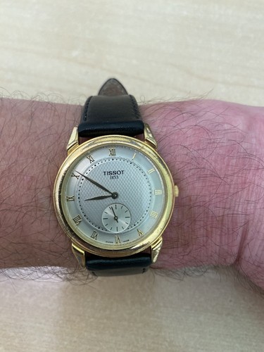 Tissot mens watch a280 gold - mens,