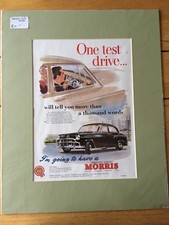 BMC Morris Cars Advert