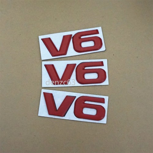 Red huge matte metal - 3x,