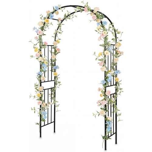 Metal garden arbor - metal,
