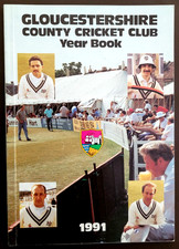 1991 GLOUCESTERSHIRE COUNTY CRICKET CLUB Year book, Excellent!