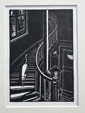 Cat in the Staircase Original