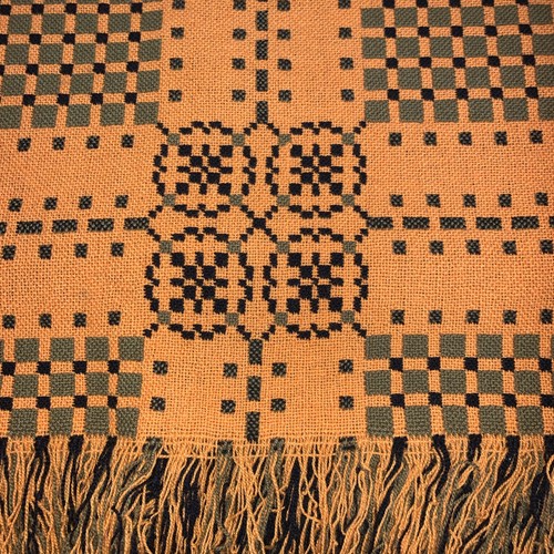 Vintage welsh wool reversible - welsh,