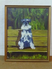 Vintage Framed Oil painting of
