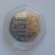 2022 Platinum Jubilee 50p Dual