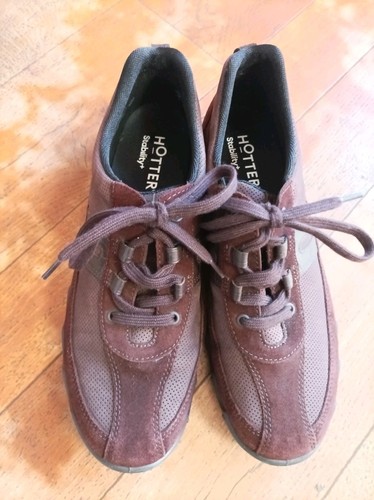 Hotter brown suede - suede, trainers